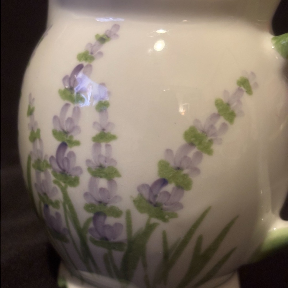 Andrea by Sadek Cream and Sugar Set. Flowers Design - Picture 11 of 11